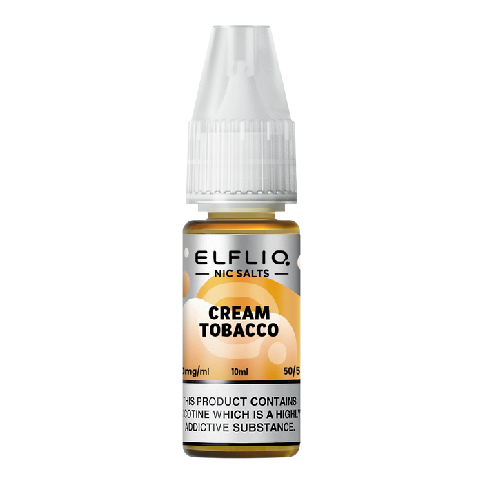 Elf Bar ElfLiq Cream Tobacco Nic Salt Vape Juice