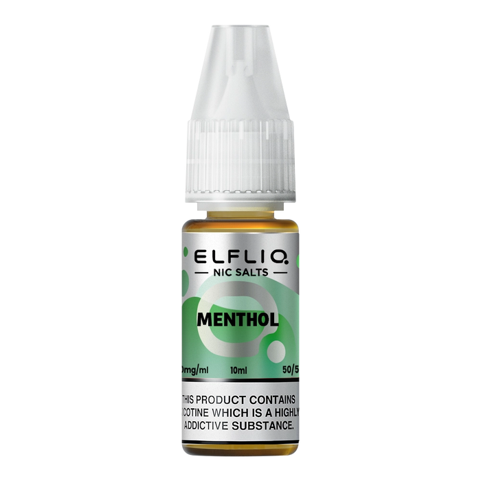 Elfliq Vape Juice Menthol ElfLiq Nic Salt Vape Juice 10ml Elfliq Vape Juice Menthol ElfLiq Nic Salt Vape Juice 10ml