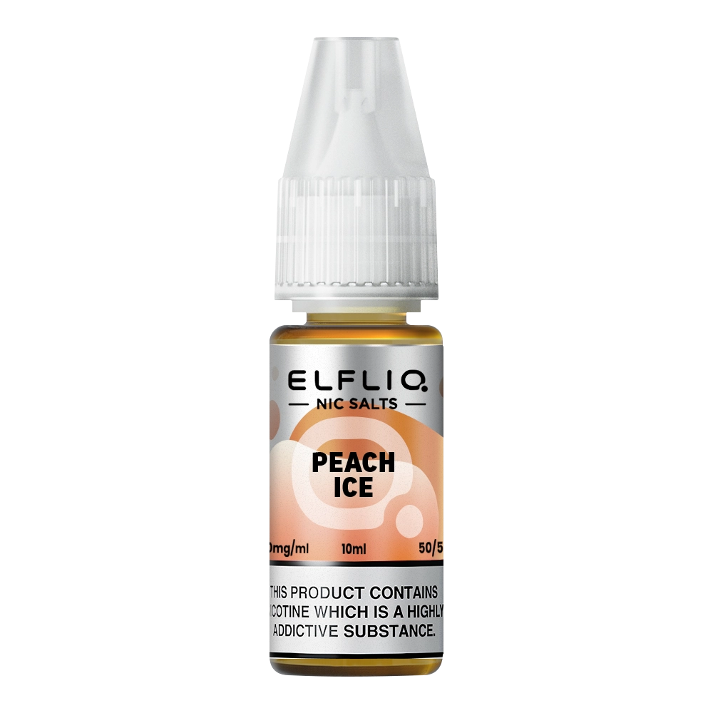 Elf Bar ElfLiq Peach Ice Nic Salt Vape Juice