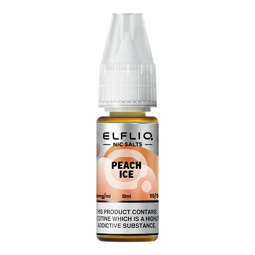 Elf Bar ElfLiq Peach Ice Nic Salt Vape Juice