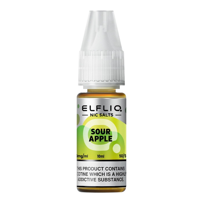 Elf Bar ElfLiq Sour Apple Nic Salt Vape Juice
