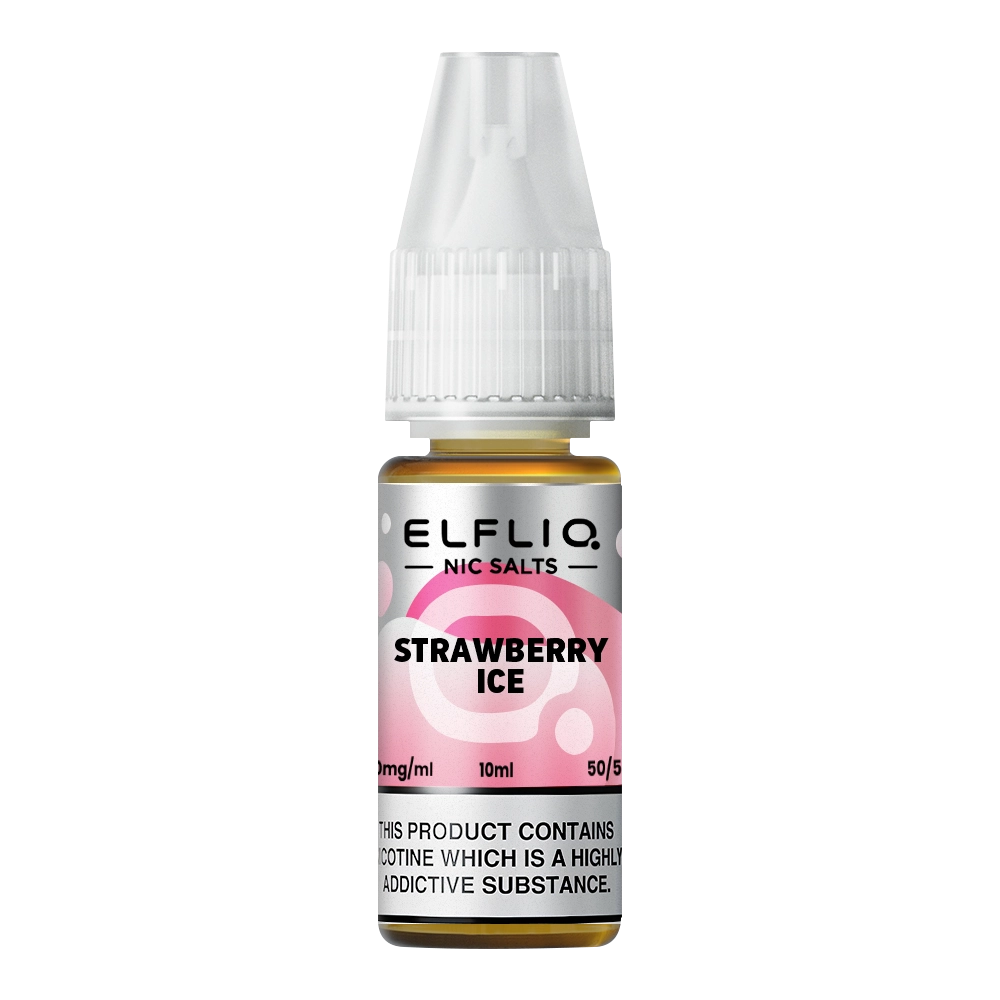 Elf Bar ElfLiq Strawberry Ice Nic Salt Vape Juice