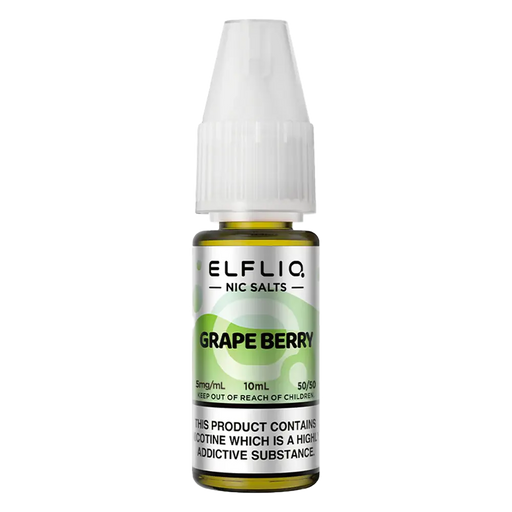 Elf Bar ElfLiq Grape Berry Nic Salt 10ml