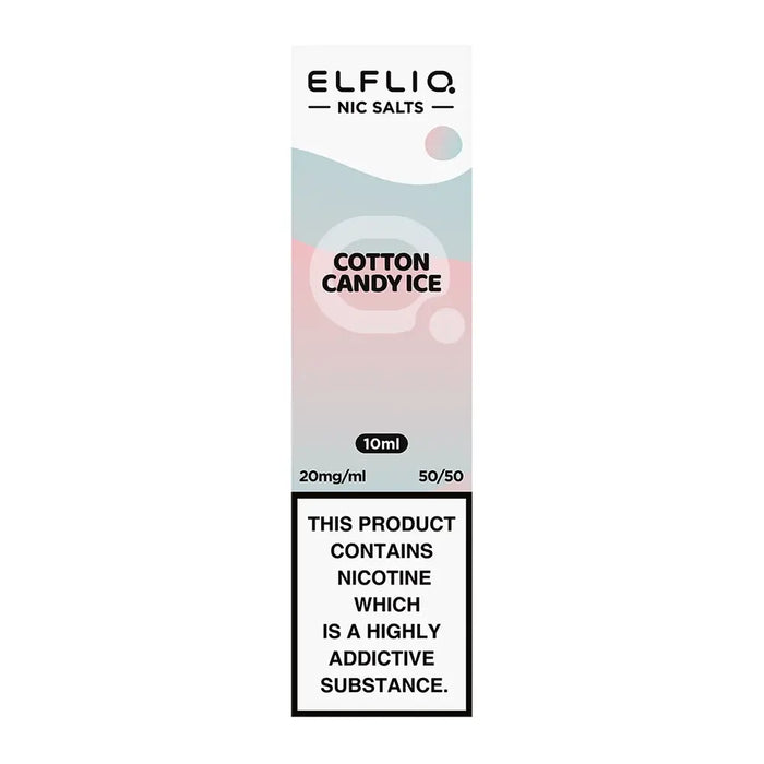 Elf Bar ElfLiq Cotton Candy Nic Salt Vape Juice 10ml