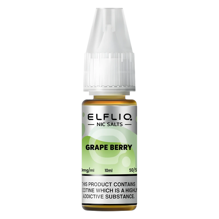 ElfLiq Grape Berry Nic Salt Vape Juice 10ml