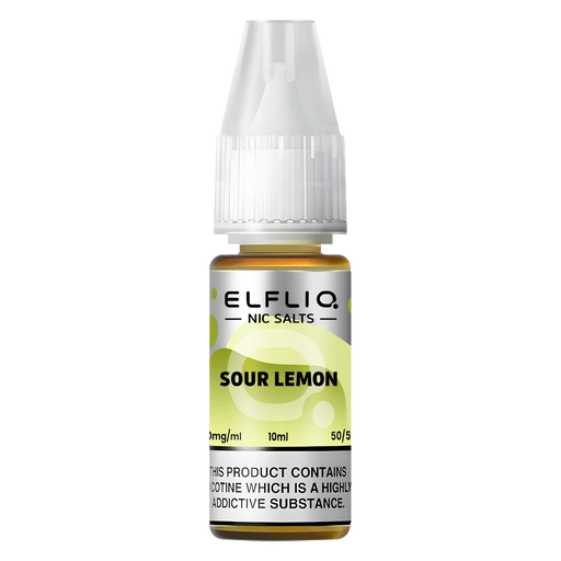 ElfLiq Sour Lemon Nic Salt Vape Juice 10ml