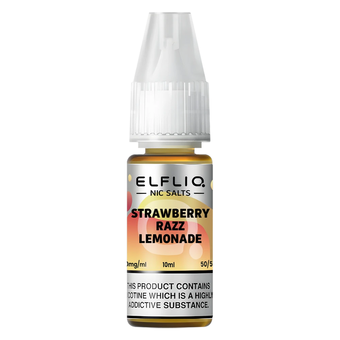 ElfLiq Strawberry Razz Lemonade Nic Salt Vape Juice 10ml