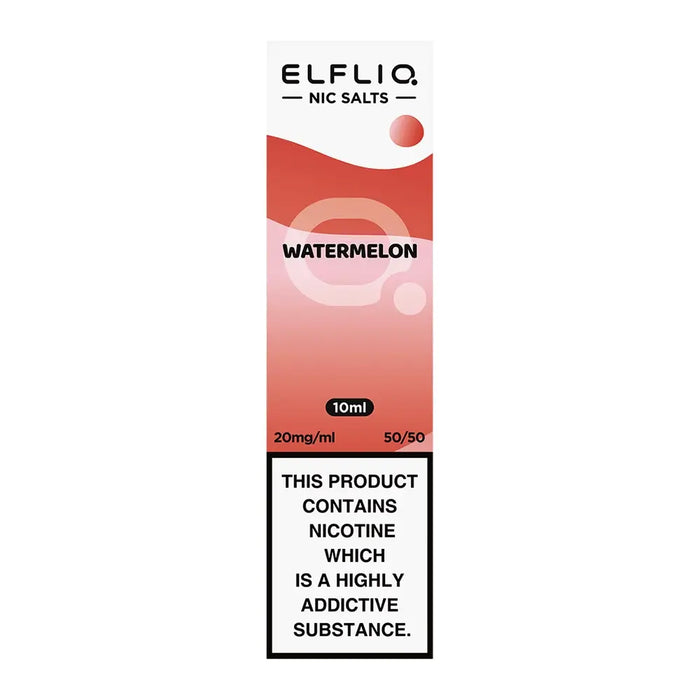 Elf Bar ElfLiq Watermelon Nic Salt Vape Juice 10ml