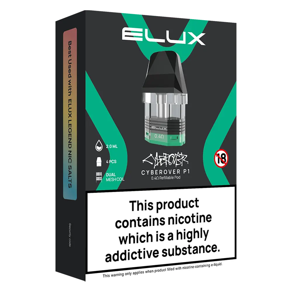 how to refill elux cyberover Elux Cyberover 6K Refill Pod