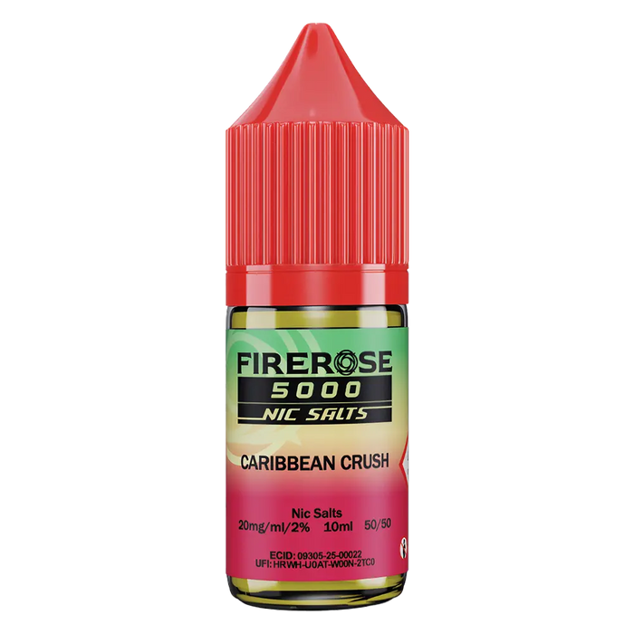 Caribbean Crush Firerose 5000 Nic Salt Elux | 5 for 11 Caribbean Crush Firerose 5000 Nic Salt Elux | 5 for 11