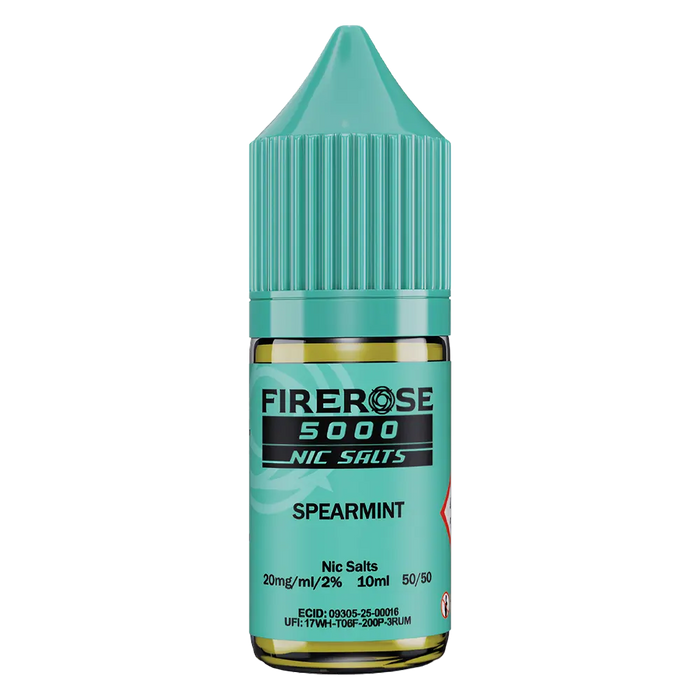 Spearmint Elux Firerose 5000 Nic Salt Vape Juice