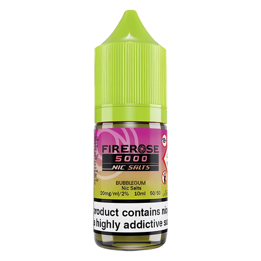 Bubblegum Elux Firerose 5000 Nic Salt Vape Juice