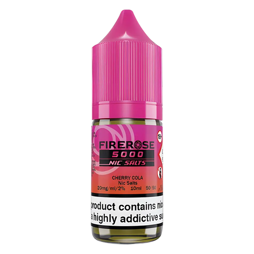 Cherry Cola Elux Firerose 5000 Nic Salt Vape Juice