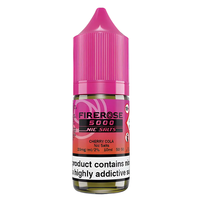 Cherry Cola Elux Firerose 5000 Nic Salt Vape Juice