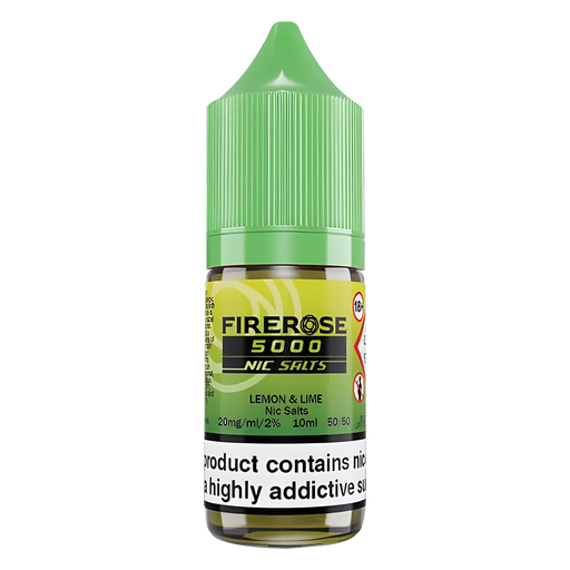 Lemon Lime Elux Firerose 5000 Nic Salt Vape Juice