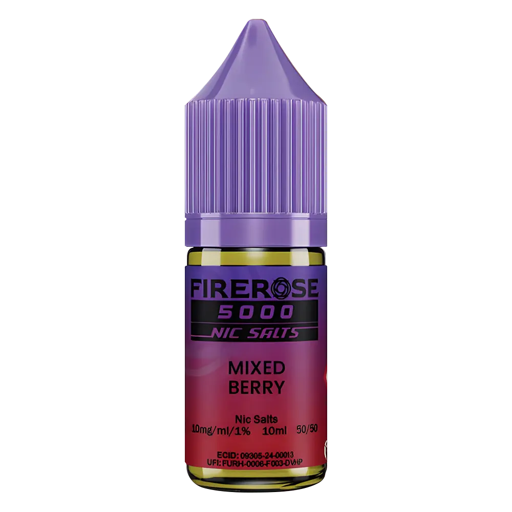 Mixed Berry Elux Firerose 5000 Nic Salt E-Liquid | 5 for 11 Mixed Berry Elux Firerose 5000 Nic Salt E-Liquid | 5 for 11