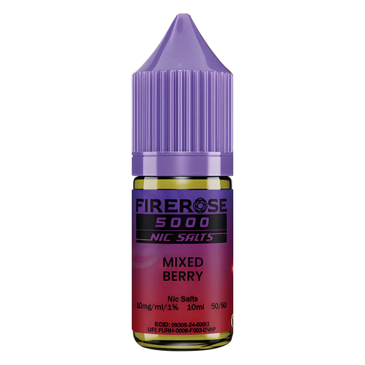 Mixed Berry Elux Firerose 5000 Nic Salt Vape Juice