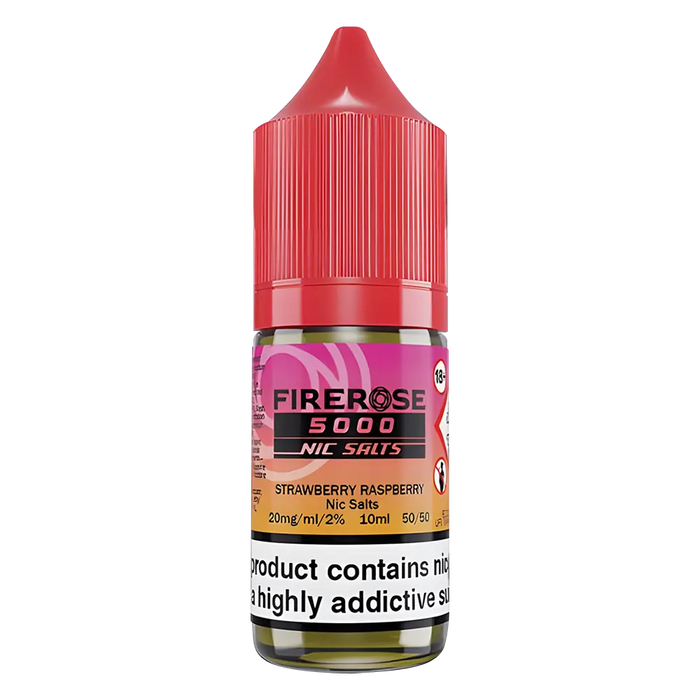 Strawberry Raspberry Elux Firerose 5000 Nic Salt Vape Juice