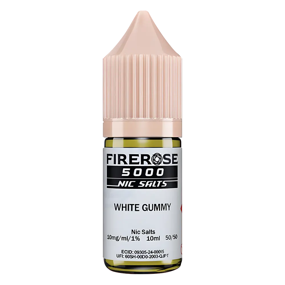 White Gummy Firerose 5000 Nic Salt E-Liquid Elux | 5 for 11 White Gummy Firerose 5000 Nic Salt E-Liquid Elux | 5 for 11