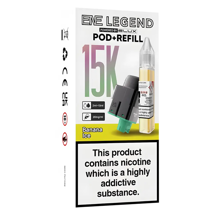 Elux Legend ENE 15K Prefilled Pods