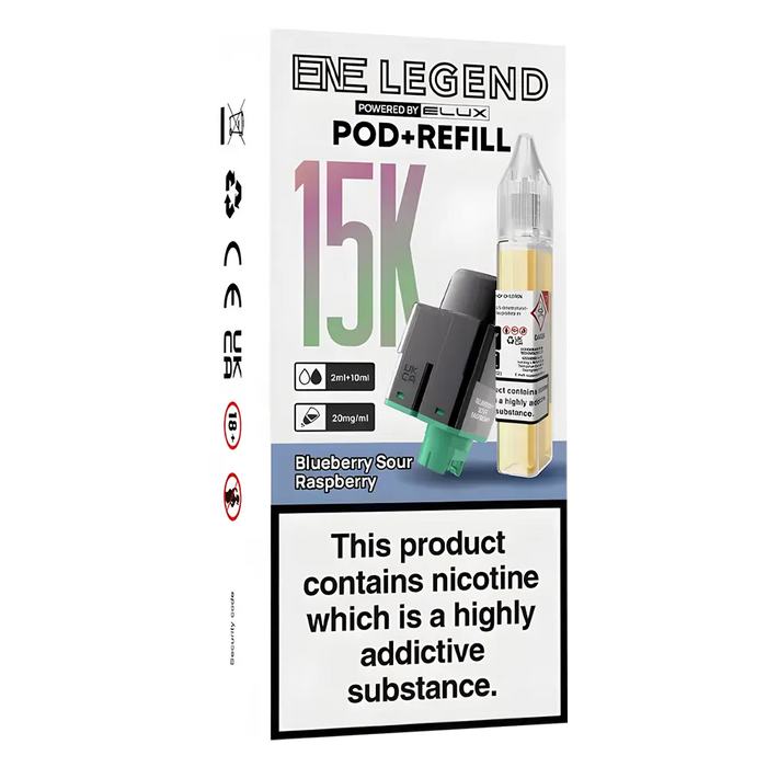 Elux Legend ENE 15K Prefilled Pods