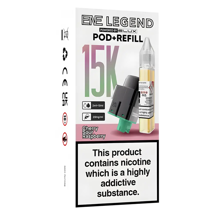 Elux Legend ENE 15K Prefilled Pods