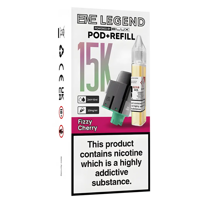 Elux Legend ENE 15K Prefilled Pods
