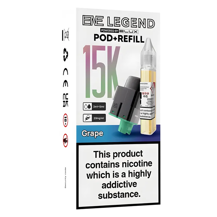 Elux Legend ENE 15K Prefilled Pods