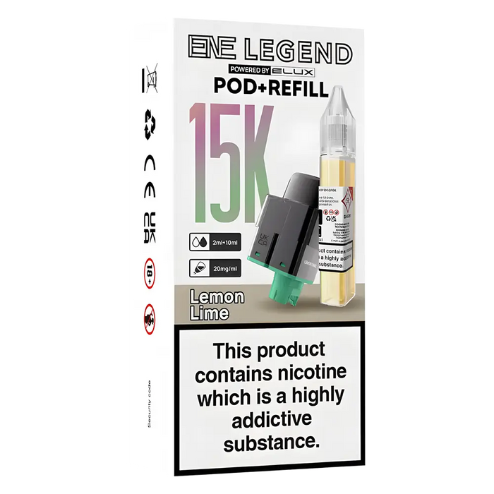 Elux Legend ENE 15K Prefilled Pods