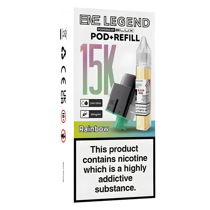 Elux Legend ENE 15K Prefilled Pods