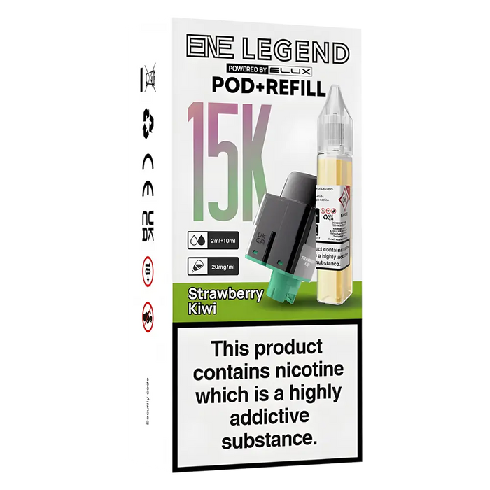 Elux Legend ENE 15K Prefilled Pods