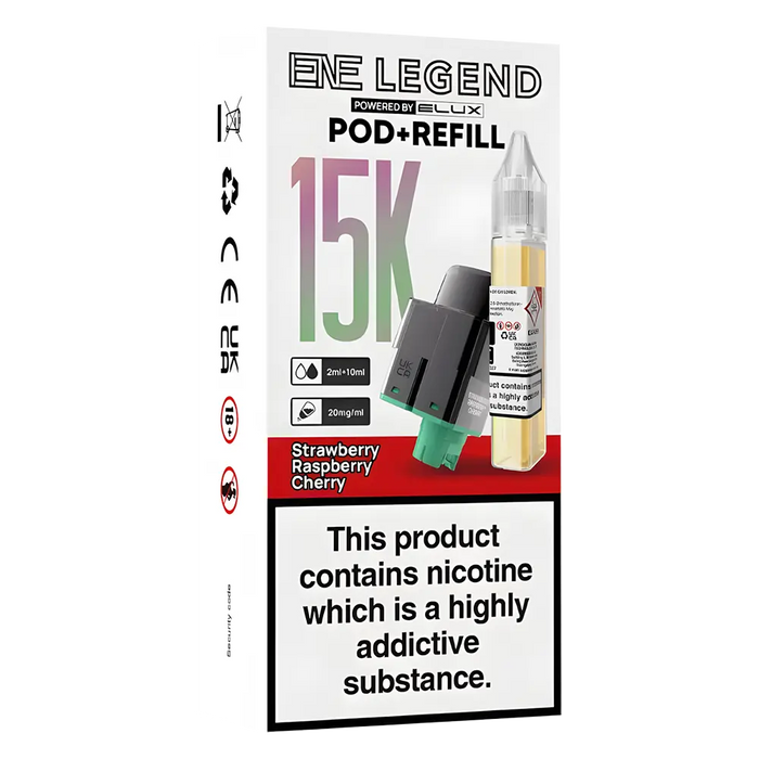 Elux Legend ENE 15K Prefilled Pods
