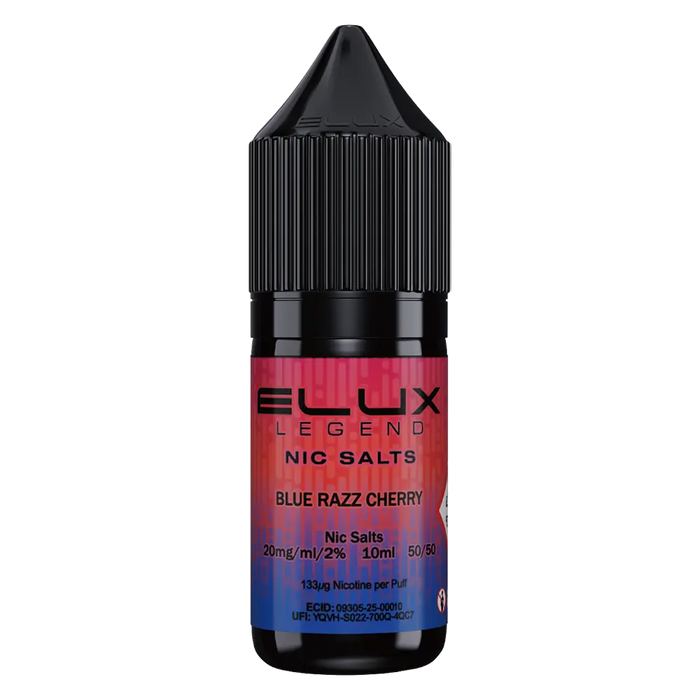 Blue Razz Cherry Elux Legend Nic Salt Vape Juice