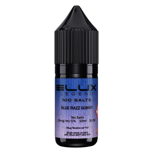 Elux Legend Nic Salts 10ml Nicotine Salt | 50+ Flavours | 5 for 11 Elux Legend Nic Salts 10ml Nicotine Salt | 50+ Flavours | 5 for 11
