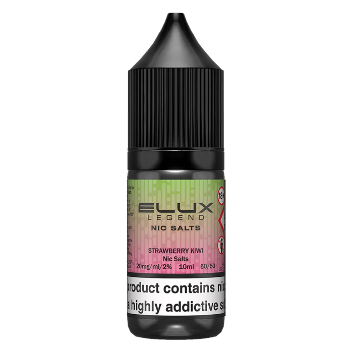 Elux Strawberry Kiwi Nic Salts 10ml | 5 for 11 Vape Deal Elux Strawberry Kiwi Nic Salts 10ml | 5 for 11 Vape Deal
