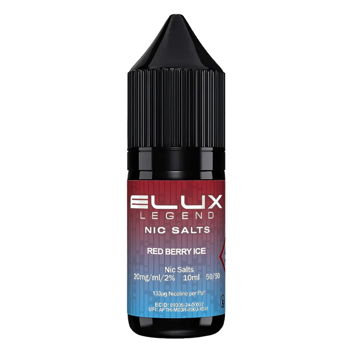 Elux Red Berry Ice Nic Salt Vape Juice 10ml
