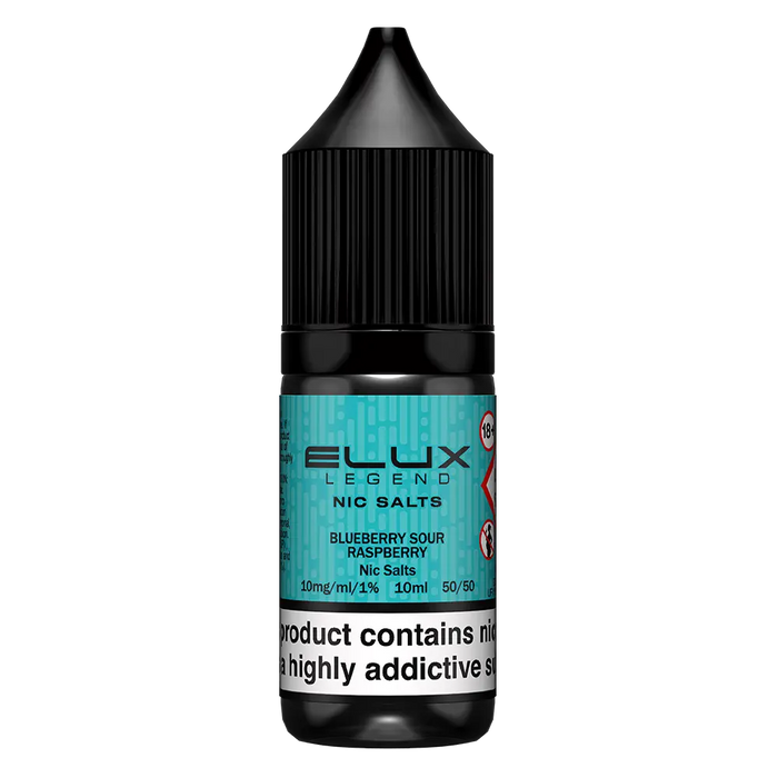 Elux Blueberry Sour Raspberry Nic Salt 10ml | 5 for 11 Vape Deal Elux Blueberry Sour Raspberry Nic Salt 10ml | 5 for 11 Vape Deal