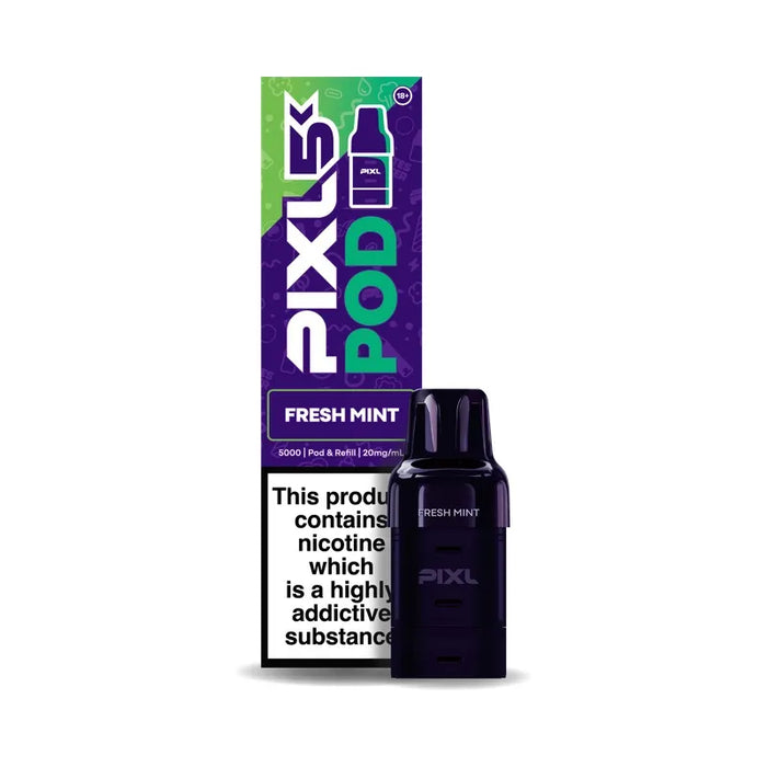 Fresh Mint Pixl 5k Prefilled Pods 