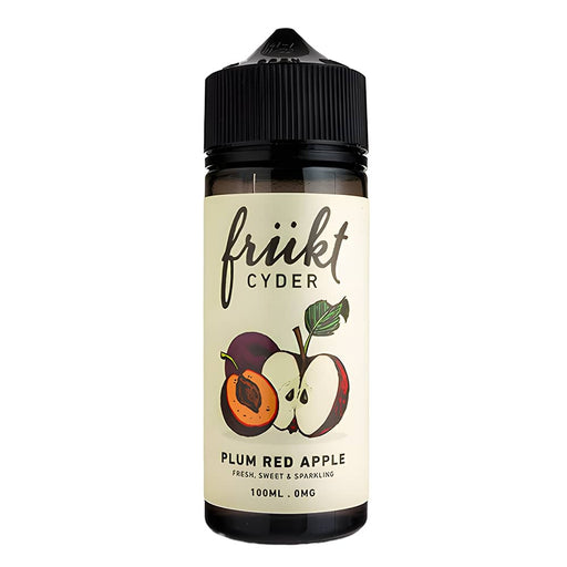 Frukt Cyder Plum Red Apple Vape Juice 100ml