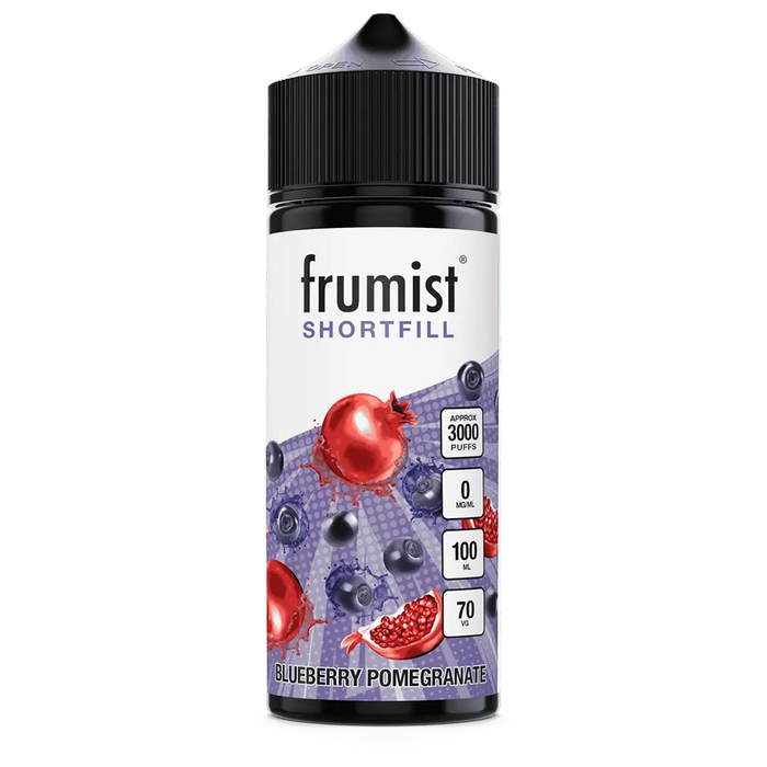 Frumist Blueberry Pomegranate 100ml Shortfill Vape Juice Frumist Blueberry Pomegranate 100ml Shortfill Vape Juice