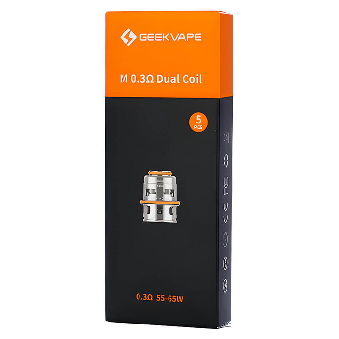 Geekvape M Series Replacement Coils Dual 0.3 Ohm