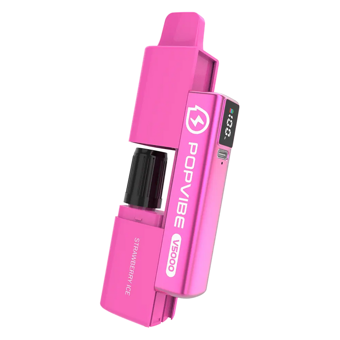 GeekVape Popvibe V5000 Disposable Vape Strawberry Ice