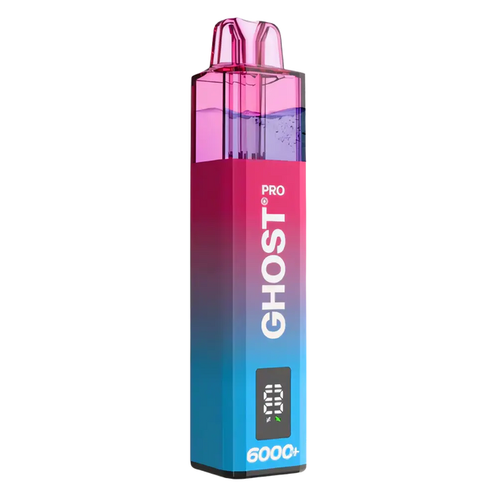 Ghost Pro 6000 Blue Sour Raspberry Prefilled Pod Kit