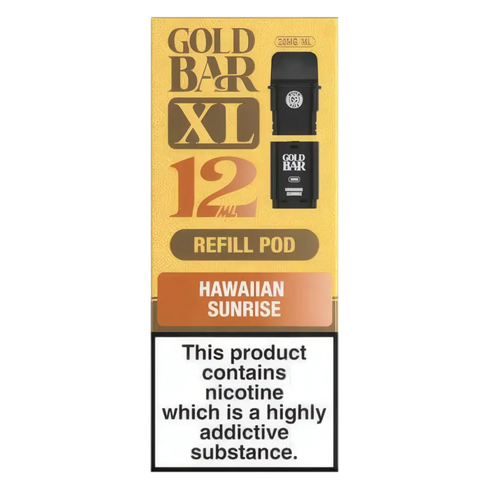 Gold Bar XL Prefilled Pods