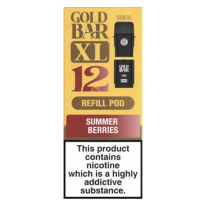 Gold Bar XL Prefilled Pods