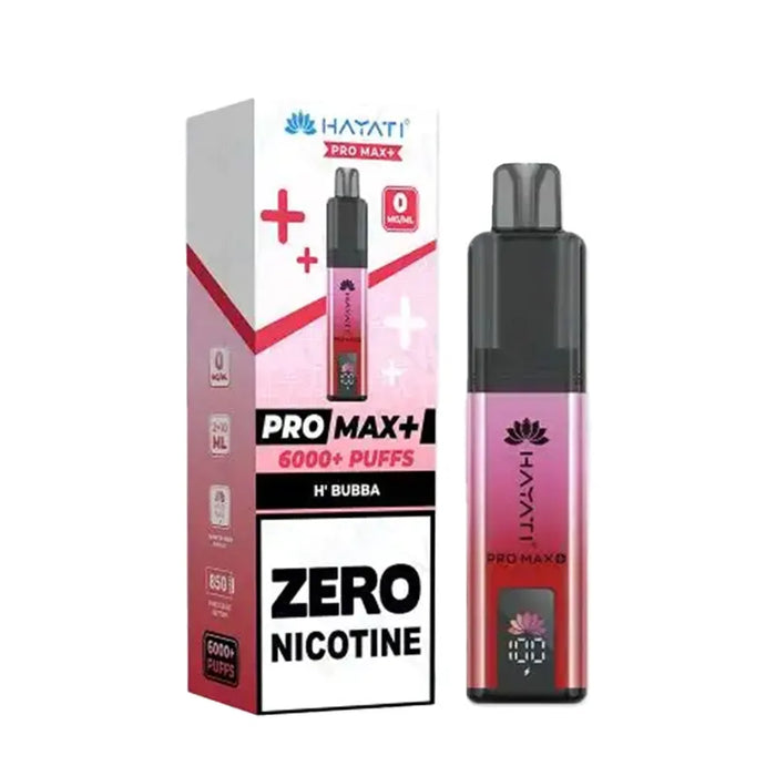 H Bubba Hayati Pro Max Plus 6000 Zero Nicotine Pod Kit