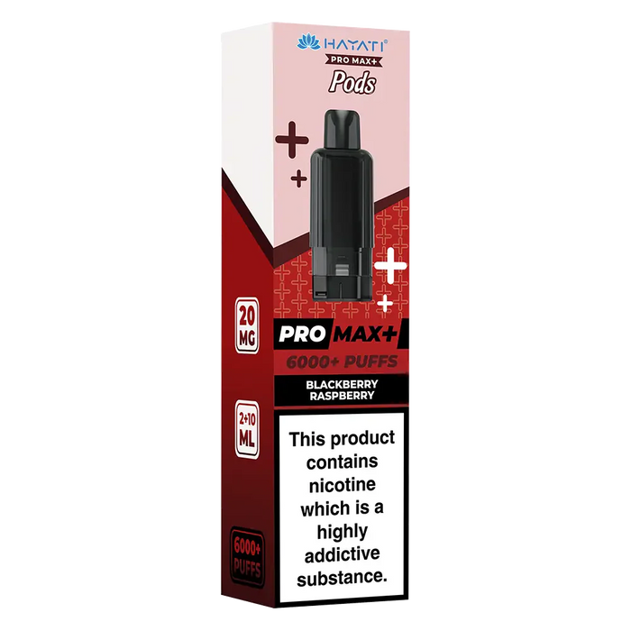 Hayati Pro Max 6000+ Blackberry Raspberry Prefilled Pod