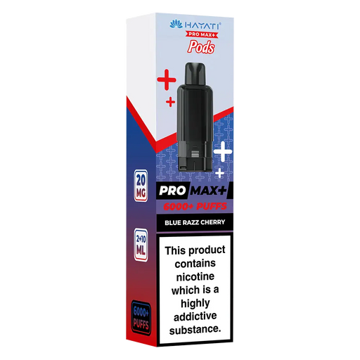 Hayati Pro Max 6000+ Blue Razz Cherry Prefilled Pod
