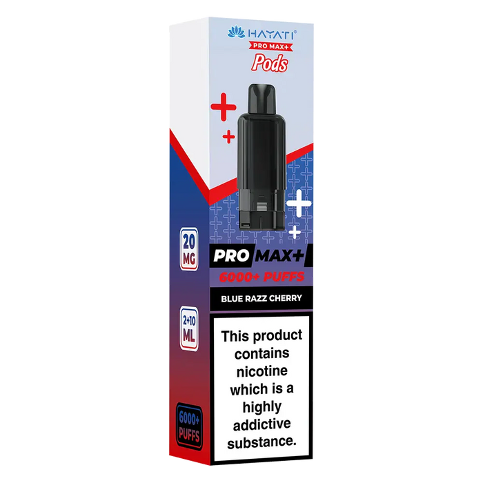 Hayati Pro Max 6000+ Blue Razz Cherry Prefilled Pod