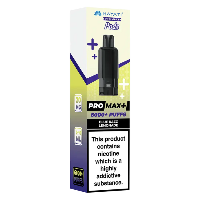 Hayati Pro Max 6000+ Blue Razz Lemonade Prefilled Pod